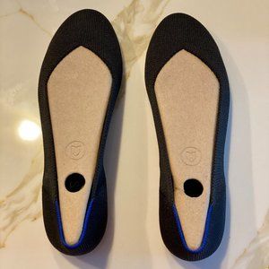 Rothy's "The Flat" in Black, Size 6, New
